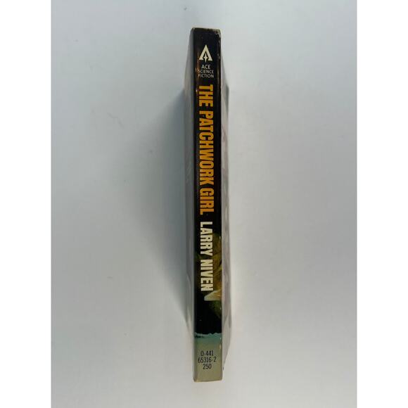 Vintage Science Fiction Paperback The Patchwork Girl Larry Niven 1980 Ace Book - Picture 3 of 8